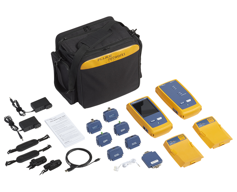 You Recently Viewed Fluke Networks DSX2-5-IE-K1 INT Versiv2 Main Unit Wi-Fi enabled and Remote Unit Image